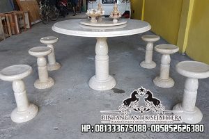 Meja Makan Marmer Minimalis