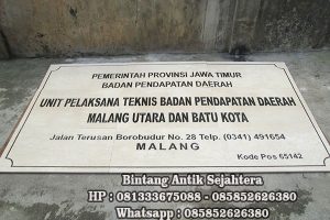 Harga Prasasti Marmer