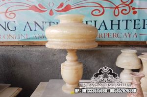 Kap Lampu Batu Onyx