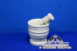 Tumbukan Obat Marmer, Lumpang Marmer, Jual Tumbukan Batu