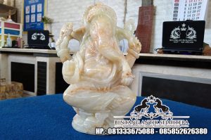 Patung Marmer Antik Model Ganesha
