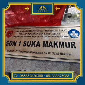 Nameboard Batu Marmer