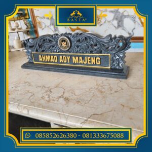 Papan Nama Marmer