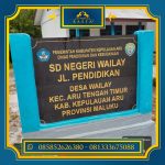 Nameboard Batu Alam
