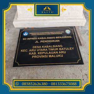 Nameboard Batu Alam Nameboard Batu Alam