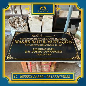 Nameboard Batu Granit Nameboard Batu Granit