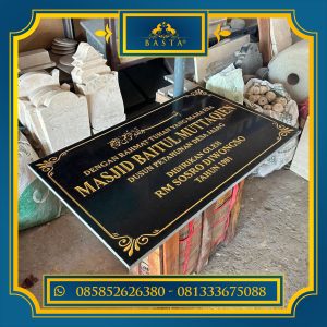 Nameboard Batu Granit